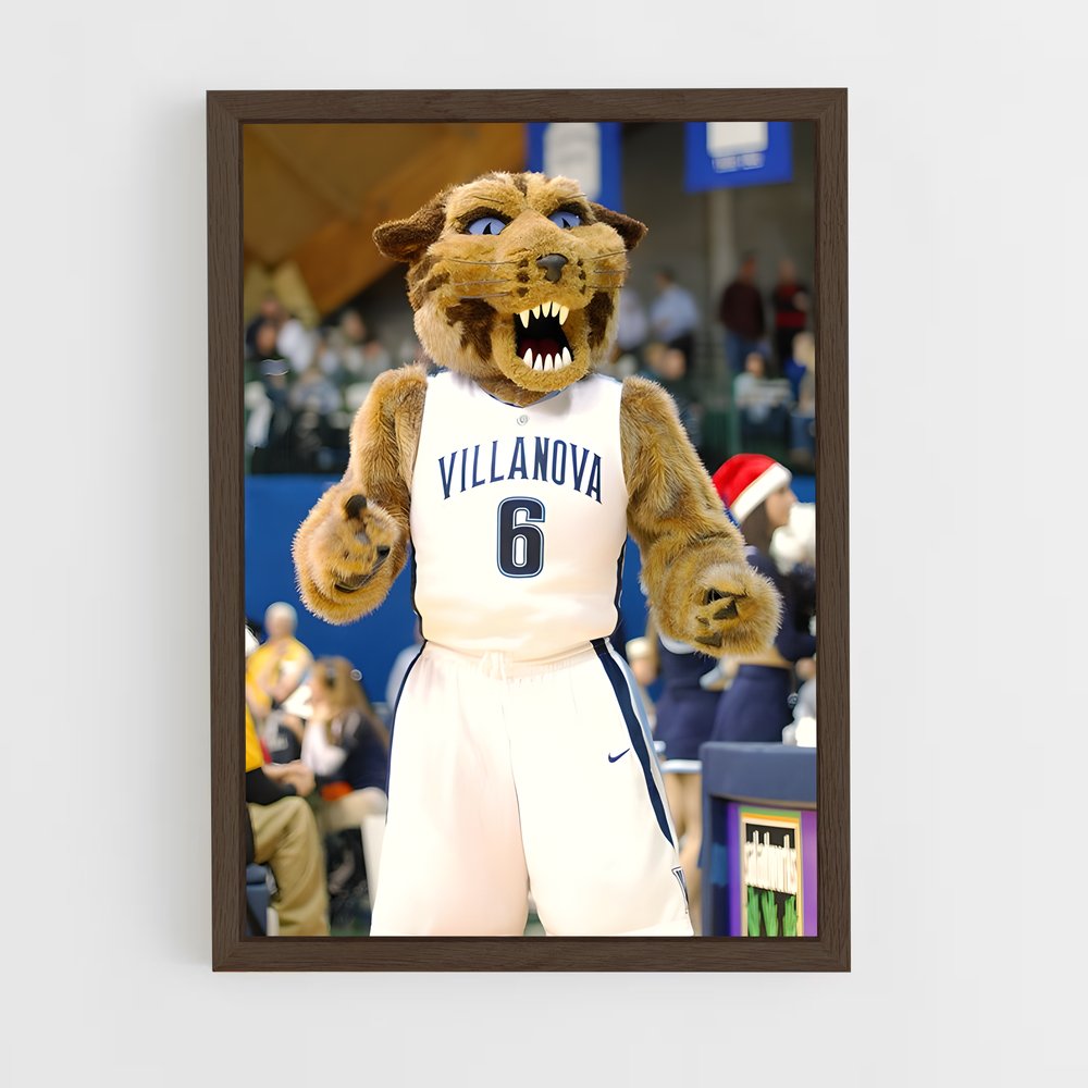 ap-villanova wildcats-3 cadre Bois foncé