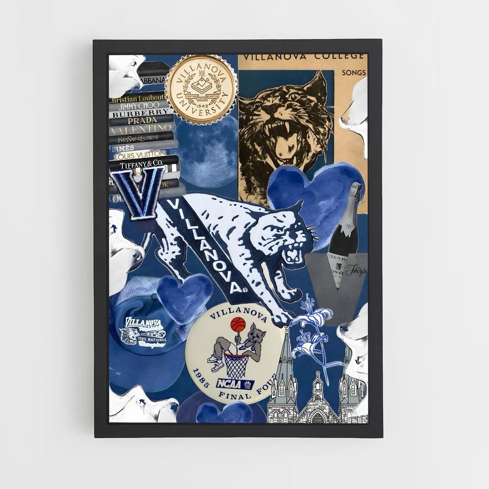 ap-villanova wildcats-4 cadre Noir