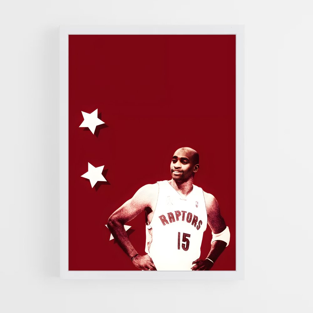 ap-vince carter-11 cadre Blanc