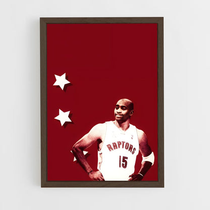 ap-vince carter-11 cadre Bois foncé