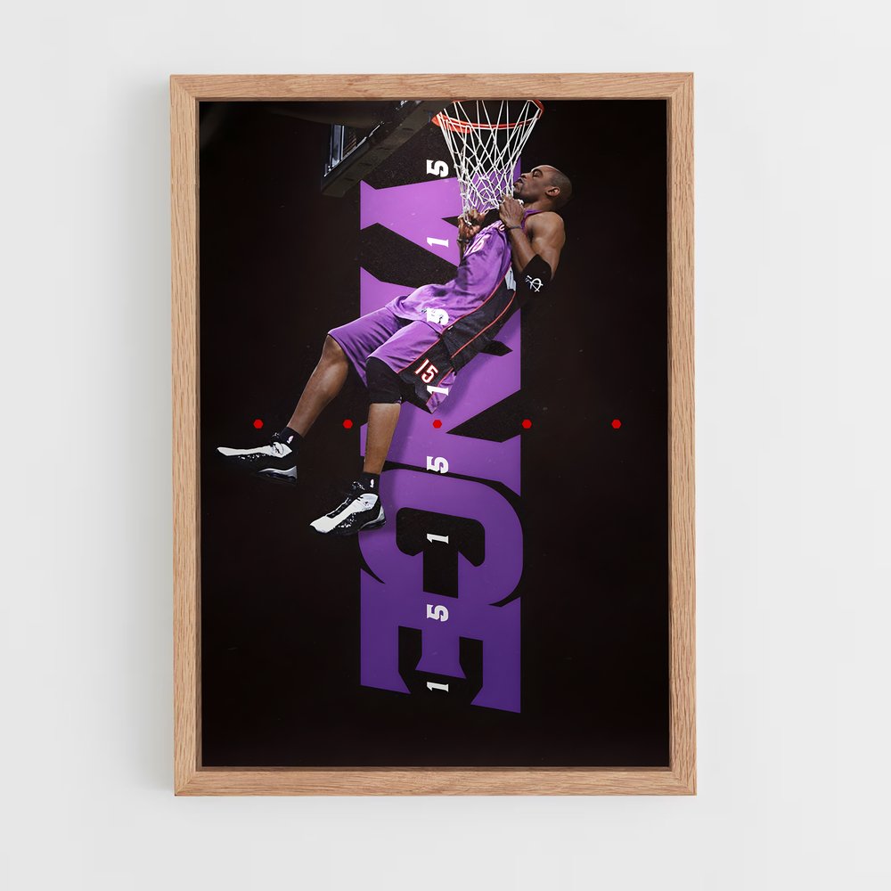 ap-vince carter-4 cadre Bois clair