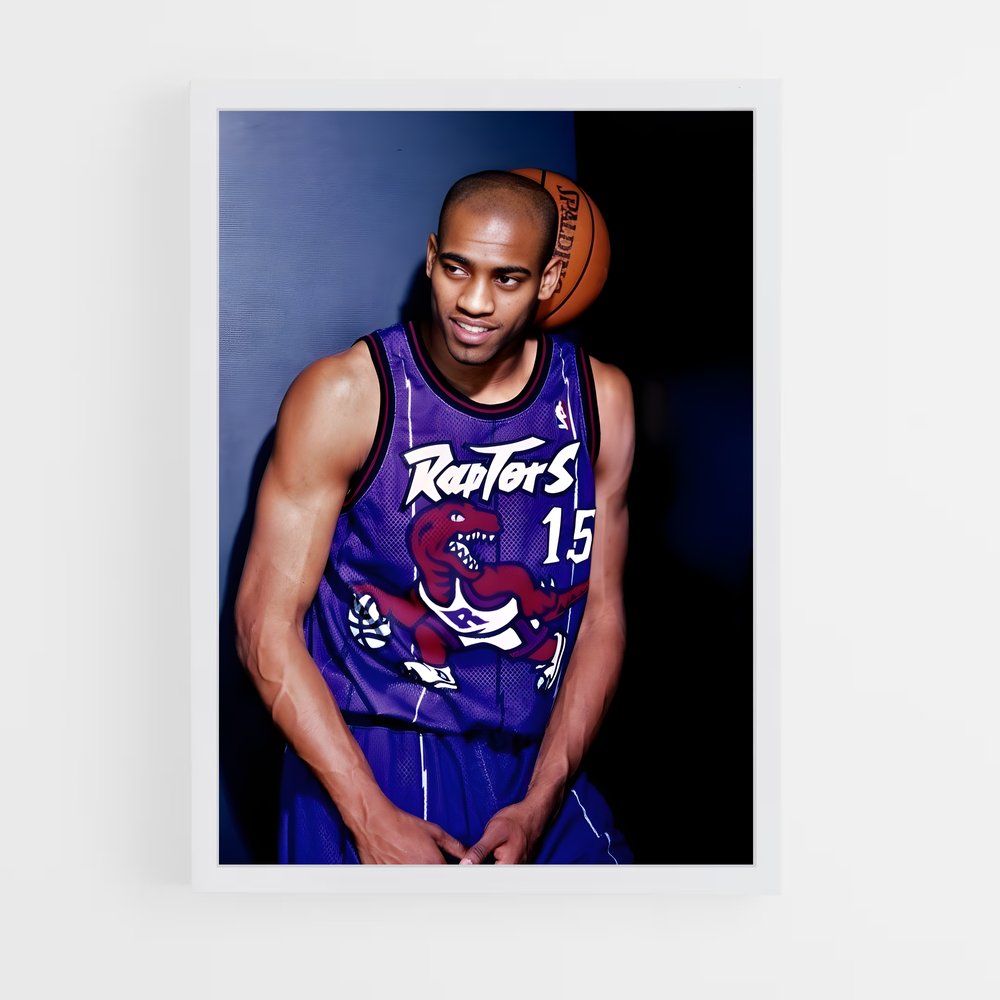 ap-vince carter-7 cadre Blanc