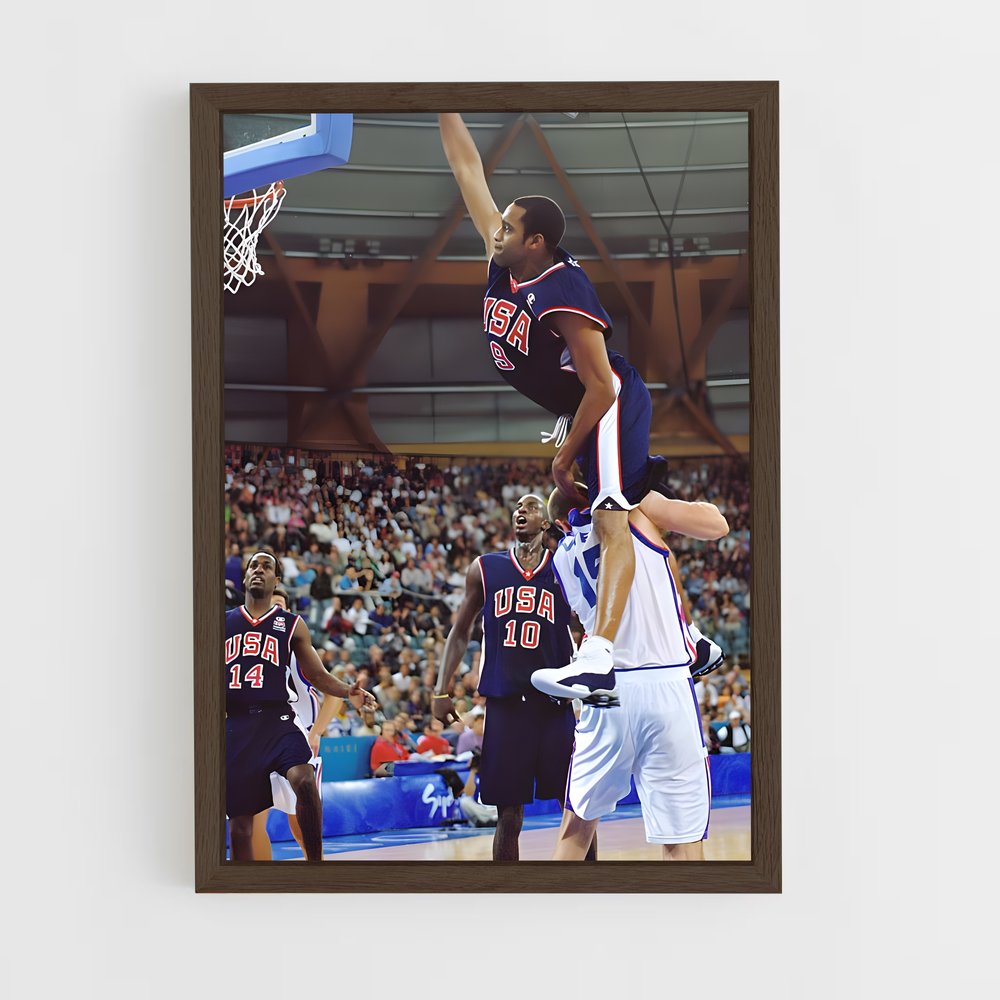 ap-vince carter-9 cadre Bois foncé