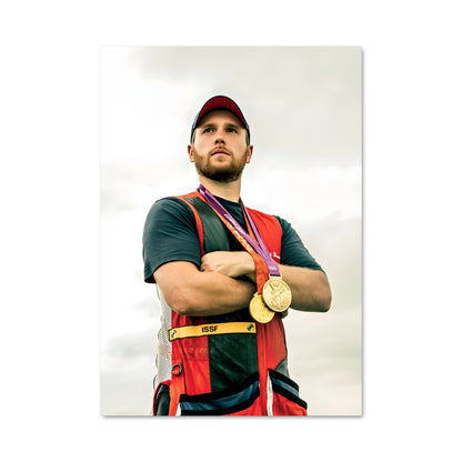 Poster Medaille de Rouges