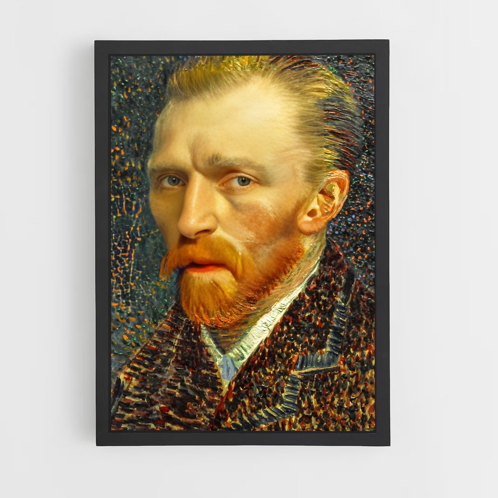ap-vincent van gogh-1 cadre Noir
