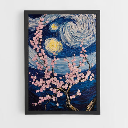 ap-vincent van gogh-11 cadre Noir