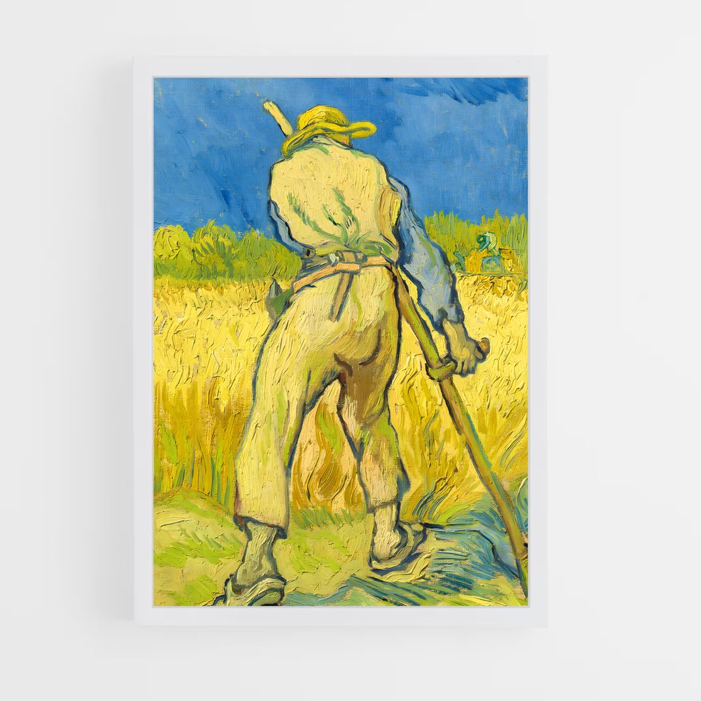 ap-vincent van gogh-3 cadre Blanc