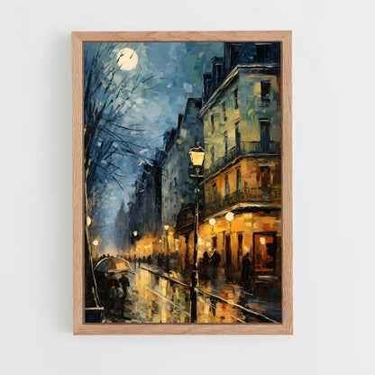 ap-vincent van gogh-6 cadre Bois clair