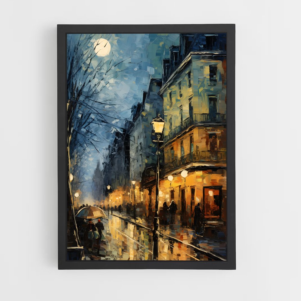 ap-vincent van gogh-6 cadre Noir