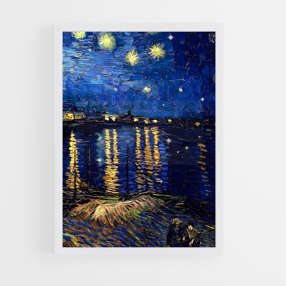 ap-vincent van gogh-7 cadre Blanc