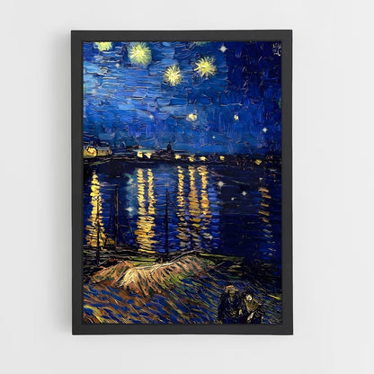 ap-vincent van gogh-7 cadre Noir