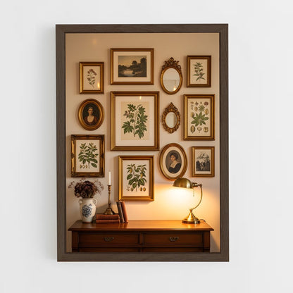 ap-vintage-17 cadre Bois foncé