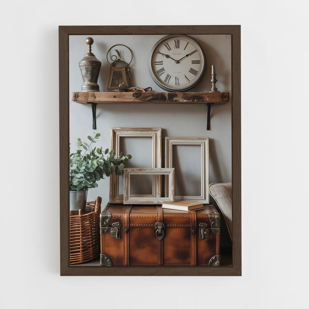 ap-vintage-7 cadre Bois foncé