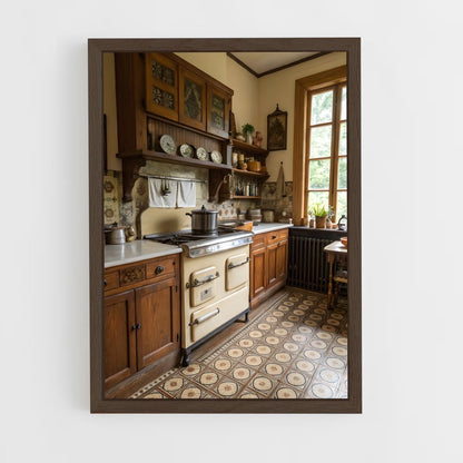ap-vintage-9 cadre Bois foncé