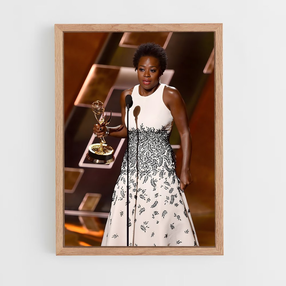 ap-viola davis-12 cadre Bois clair
