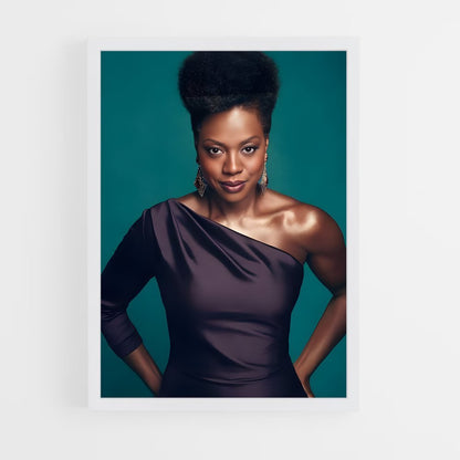 ap-viola davis-2 cadre Blanc
