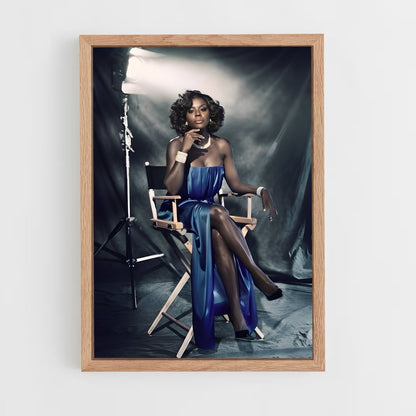 ap-viola davis-4 cadre Bois clair