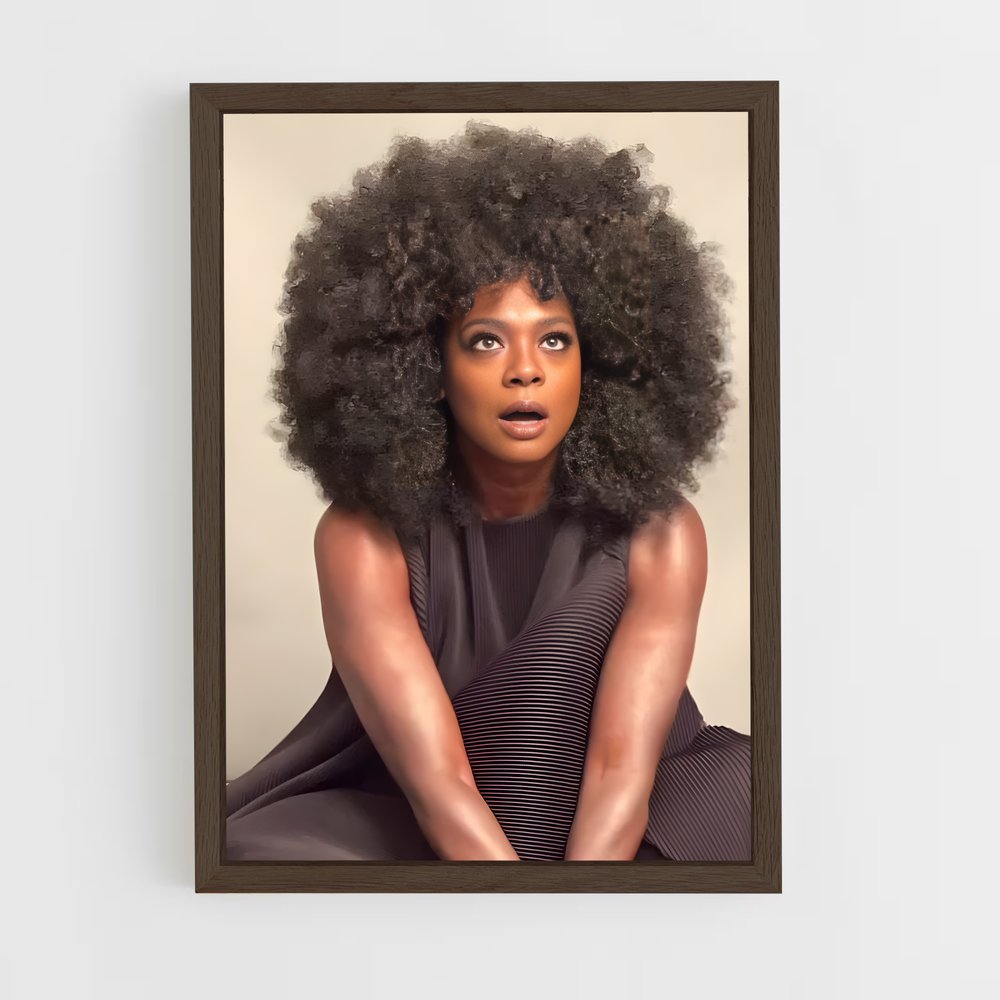 ap-viola davis-8 cadre Bois foncé