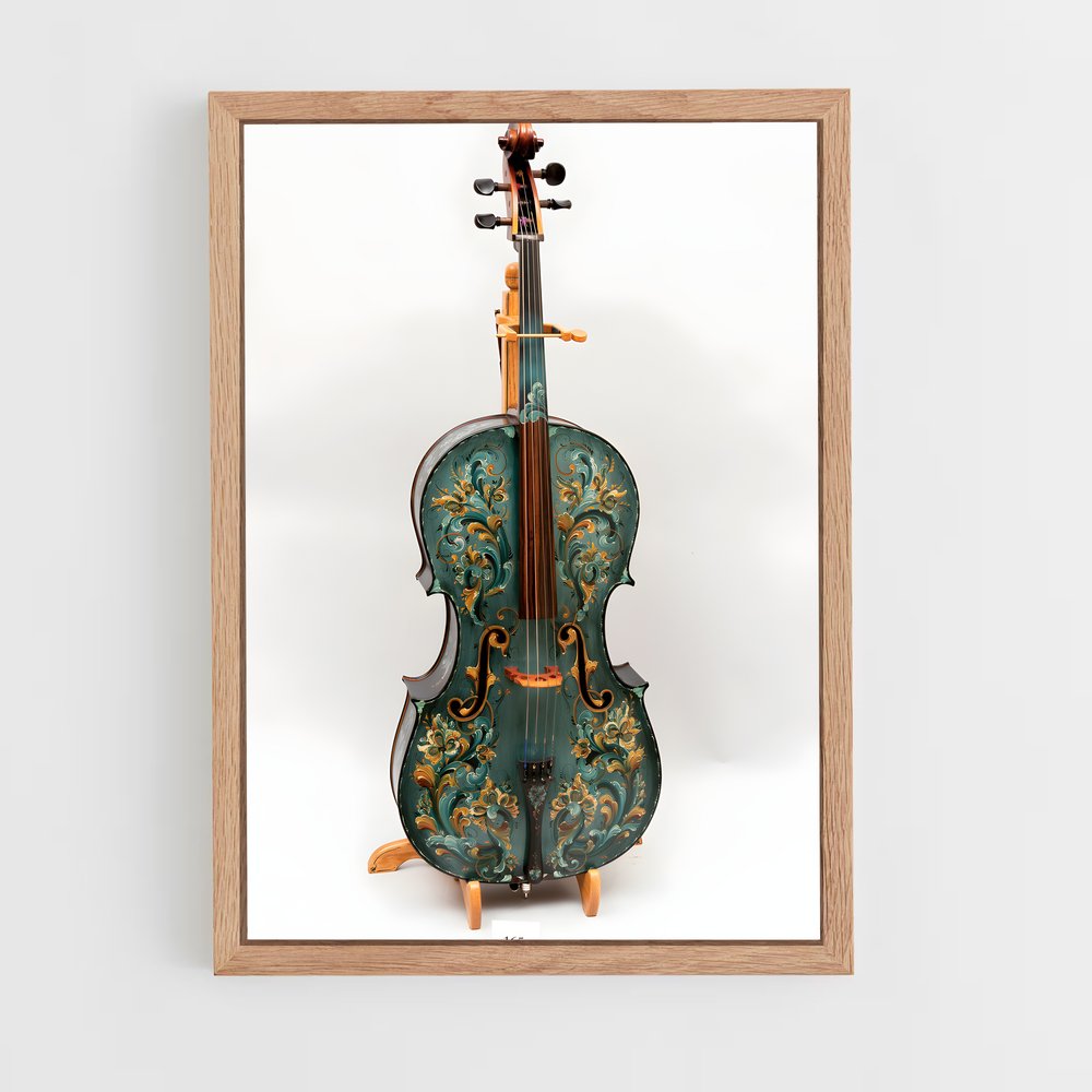 ap-violin-2 cadre Bois clair