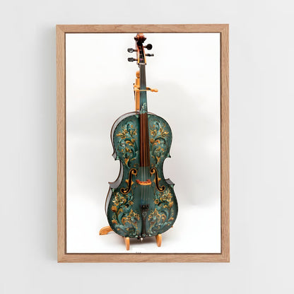 ap-violin-2 cadre Bois clair