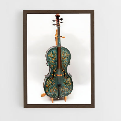 ap-violin-2 cadre Bois foncé