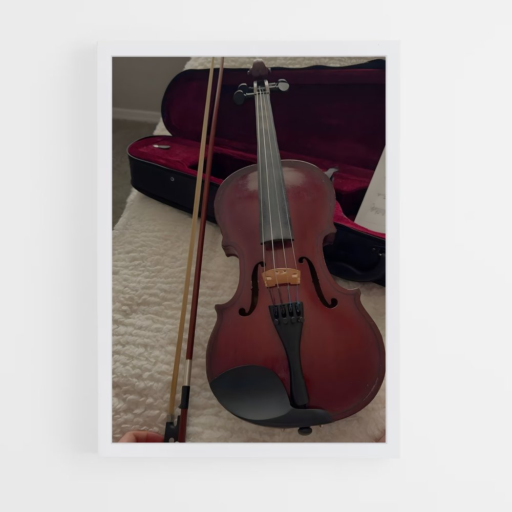 ap-violin-3 cadre Blanc