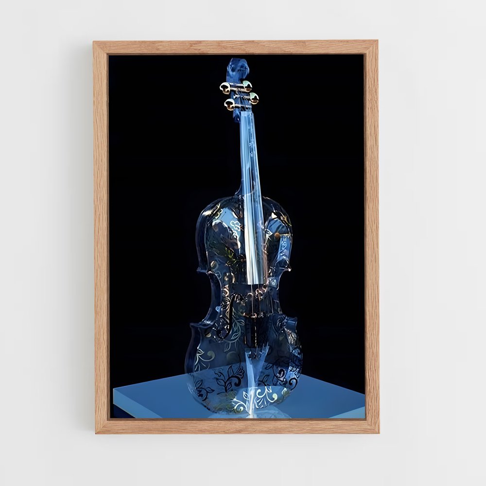 ap-violin-5 cadre Bois clair
