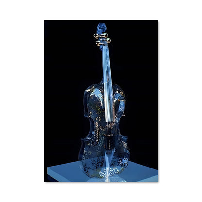 Poster Violon de Verre