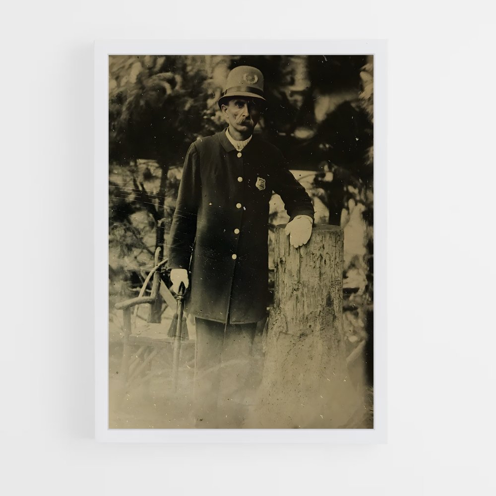 ap-virgil earp-4 cadre Blanc
