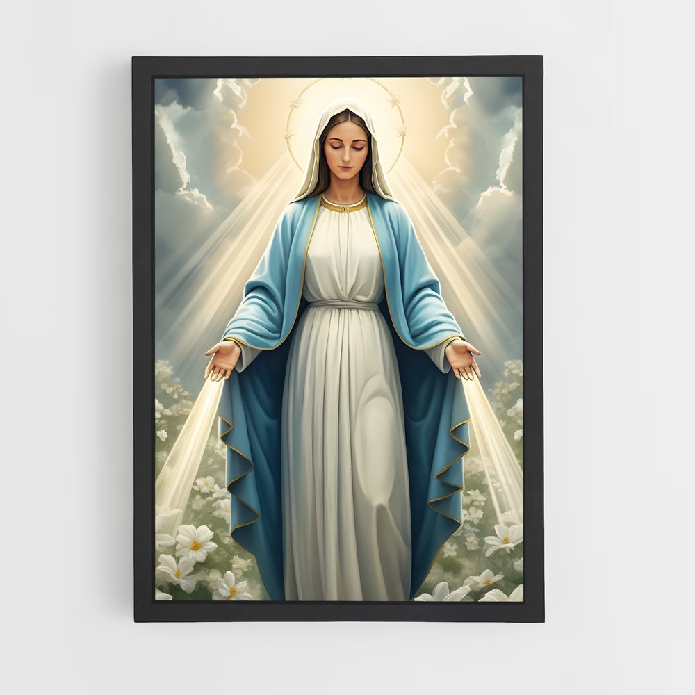 ap-virgin mary-2 cadre Noir