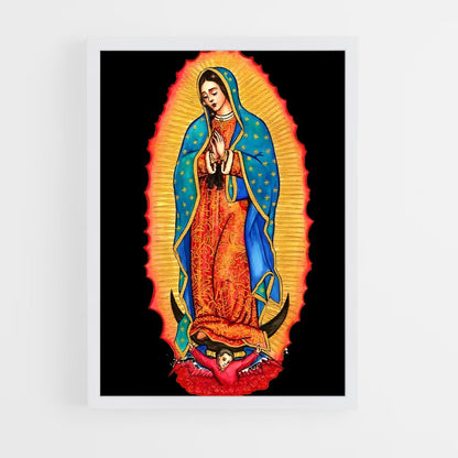 ap-virgin mary-7 cadre Blanc