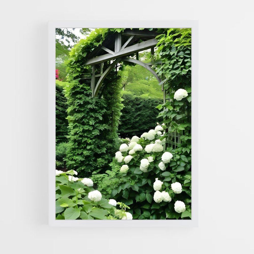 ap-virginia creeper-3 cadre Blanc