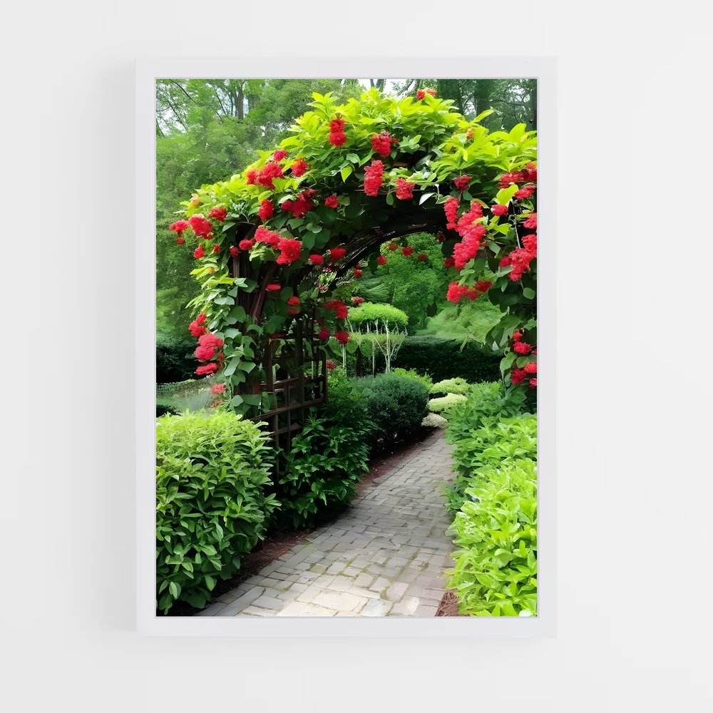 ap-virginia creeper-4 cadre Blanc
