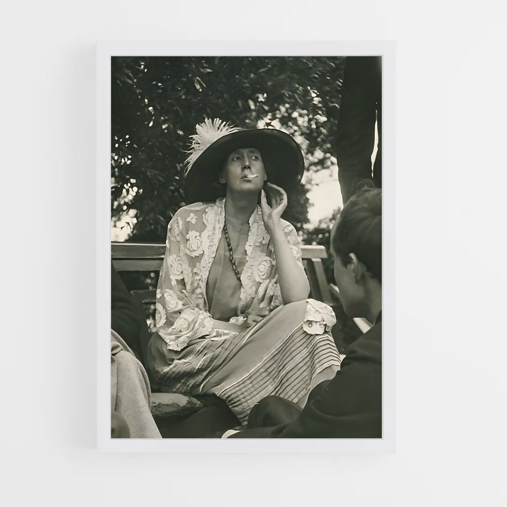 ap-virginia woolf-1 cadre Blanc
