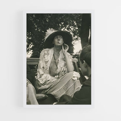 ap-virginia woolf-1 cadre Blanc