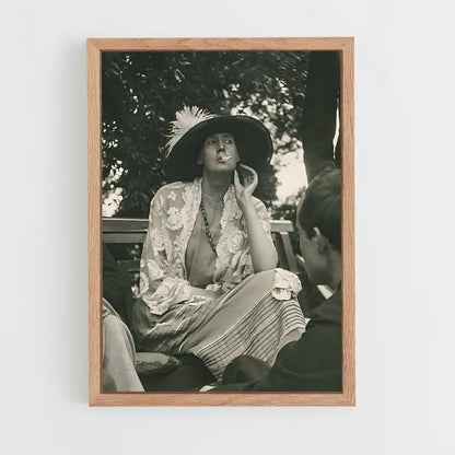 ap-virginia woolf-1 cadre Bois clair