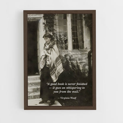 ap-virginia woolf-3 cadre Bois foncé