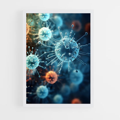 ap-virus-1 cadre Blanc