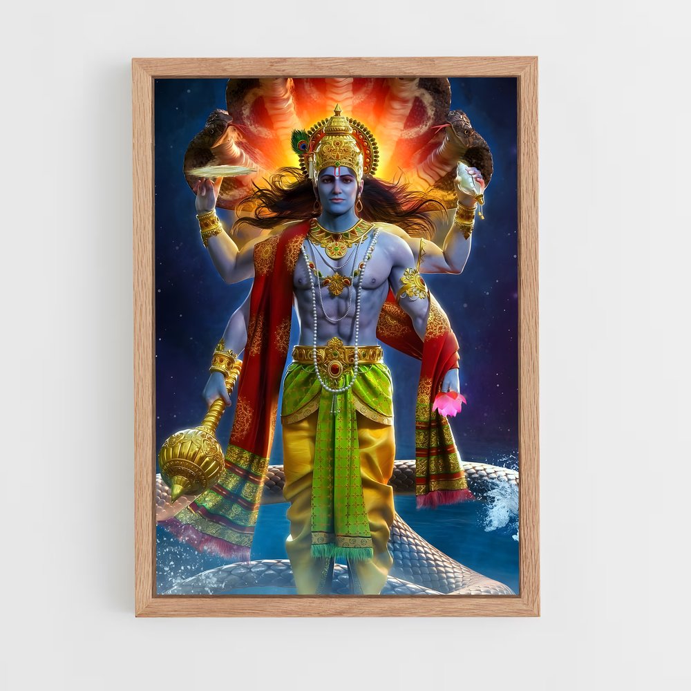 ap-vishnu-13 cadre Bois clair