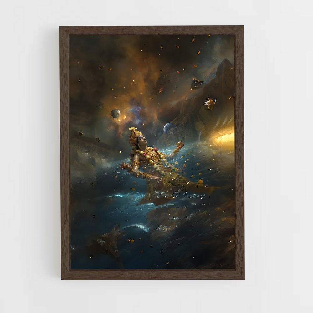 ap-vishnu-15 cadre Bois foncé