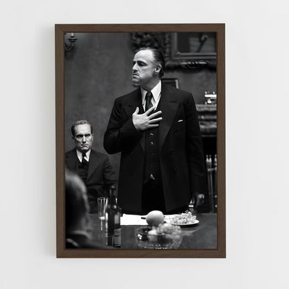 ap-vito corleone-2 cadre Bois foncé