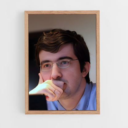 ap-vladimir kramnik-1 cadre Bois clair