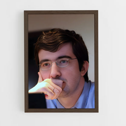 ap-vladimir kramnik-1 cadre Bois foncé