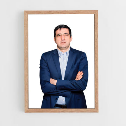ap-vladimir kramnik-2 cadre Bois clair