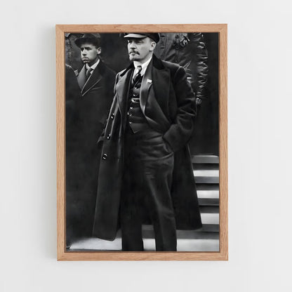 ap-vladimir lenin-1 cadre Bois clair