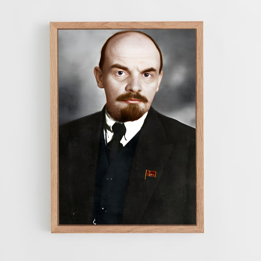 ap-vladimir lenin-3 cadre Bois clair