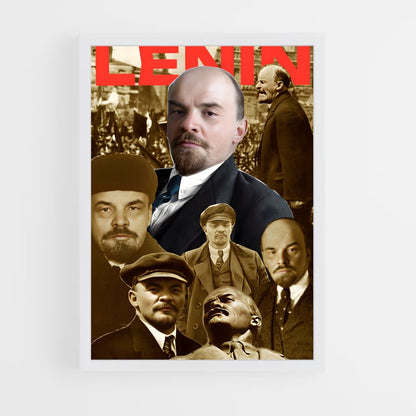 ap-vladimir lenin-4 cadre Blanc