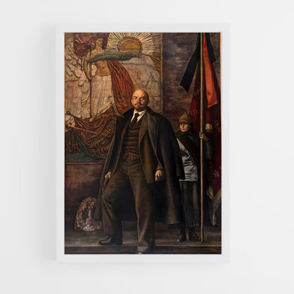 ap-vladimir lenin-5 cadre Blanc