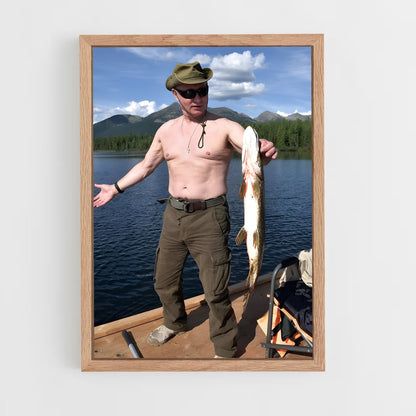 ap-vladimir putin-3 cadre Bois clair