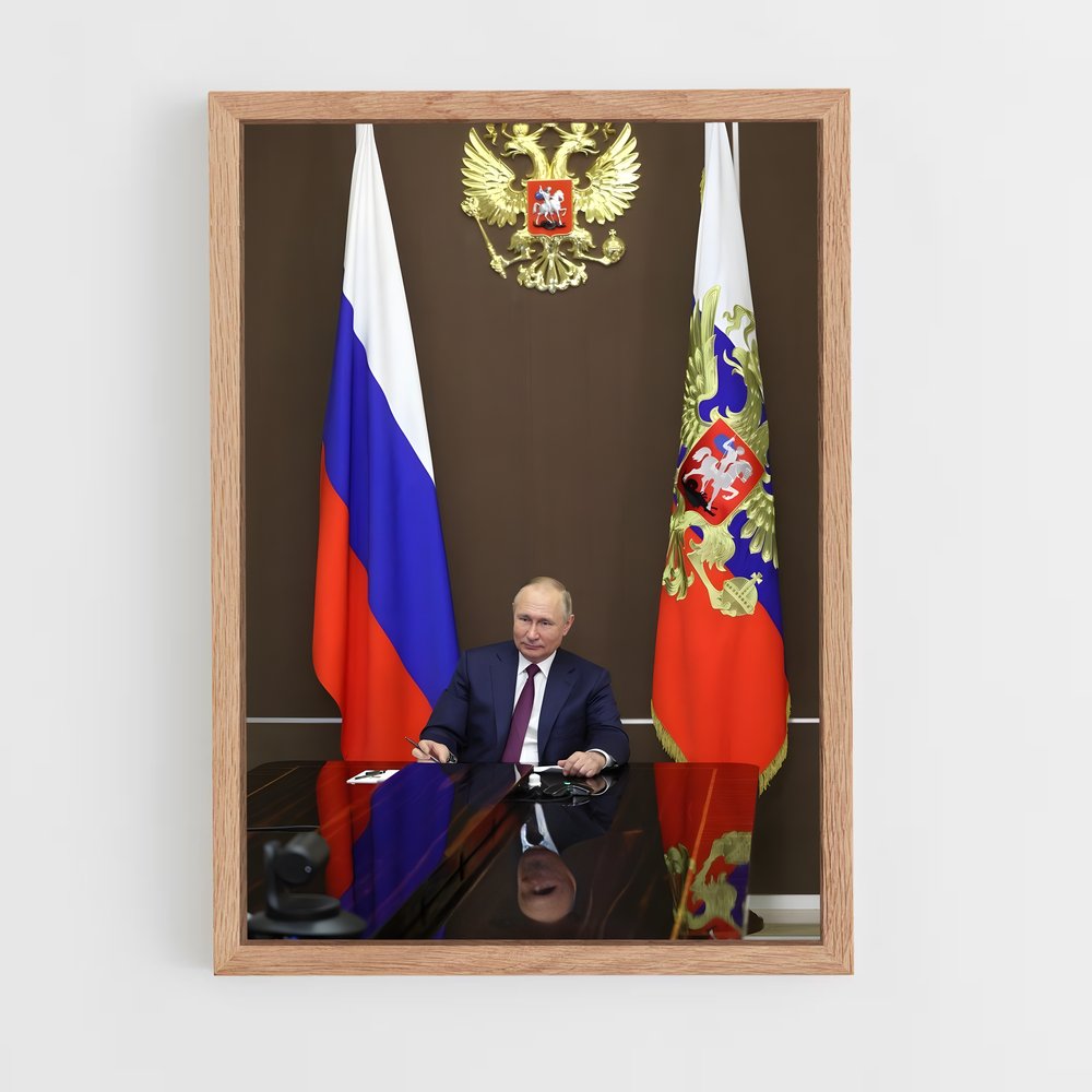ap-vladimir putin-5 cadre Bois clair